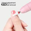 Electric Nail File 2-In-1 Drill with 5 Bits, 5-Speed Cordless Manicure Accessories UV LED Lamp, USB Rechargeable Tool for Women Portable Polisher