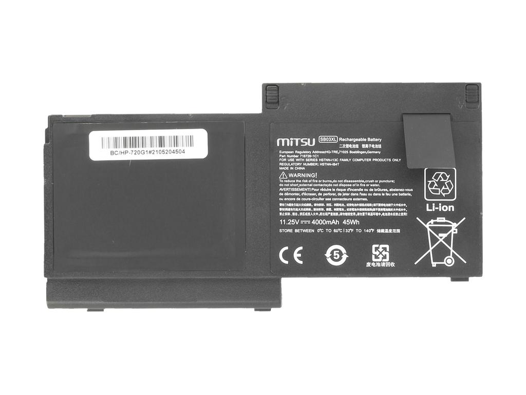 SB03XL Battery for HP EliteBook G1 G2 720 725 820