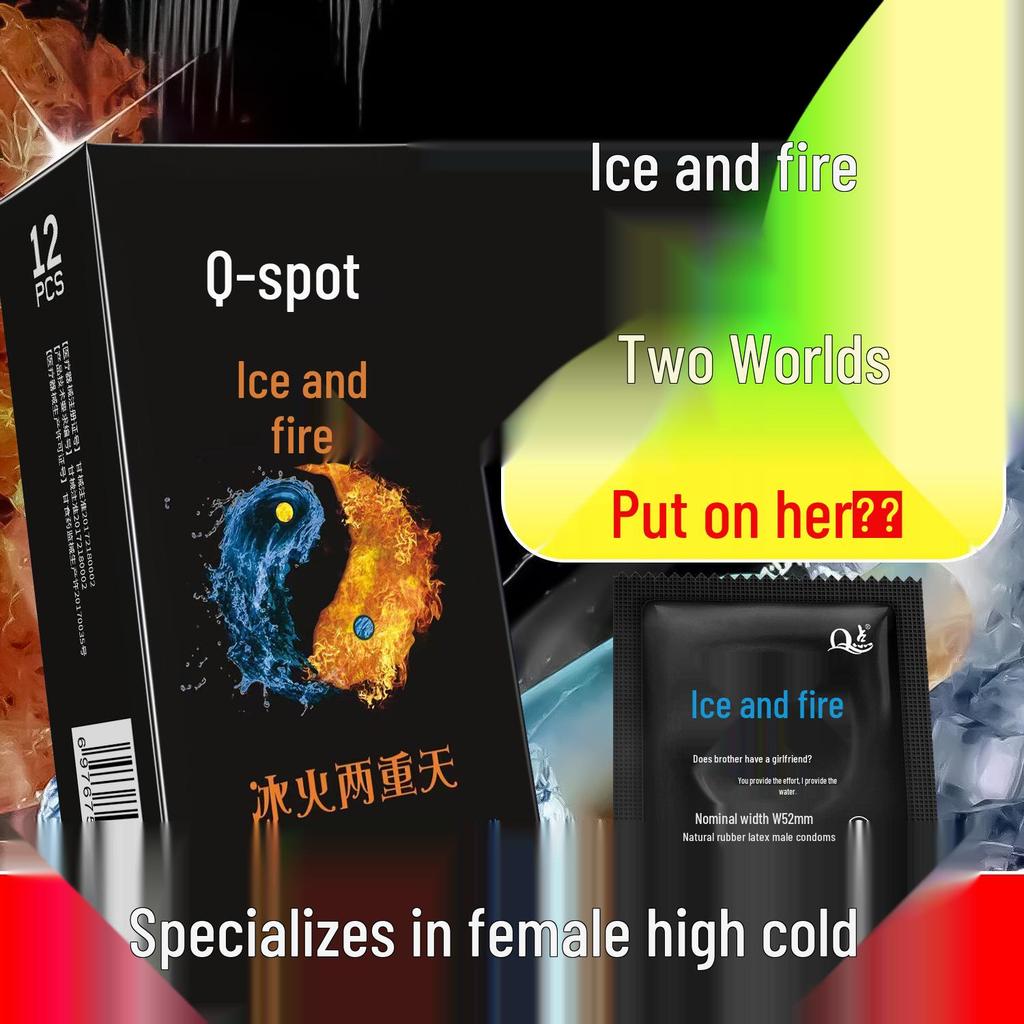 Q-spot Extra Thick Long-Lasting Condoms Set
