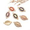 Virgin Mary Charms for Jewelry Making Enamel Mix Color Rhinestones Pendants for Jewelry Necklace Bracelet Making