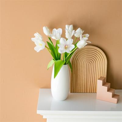 Simulationsblume Verschleißfest Unvergänglich Lebendig Blickfang Tulpen Kunstblumen für Zuhause