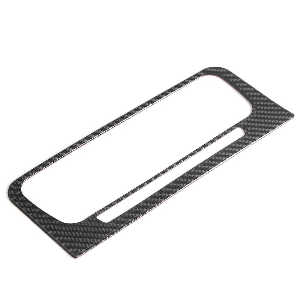 Central Control Air Vent Cover Trim Soft Carbon Fiber Sticker Decoration Fit for V60 S60