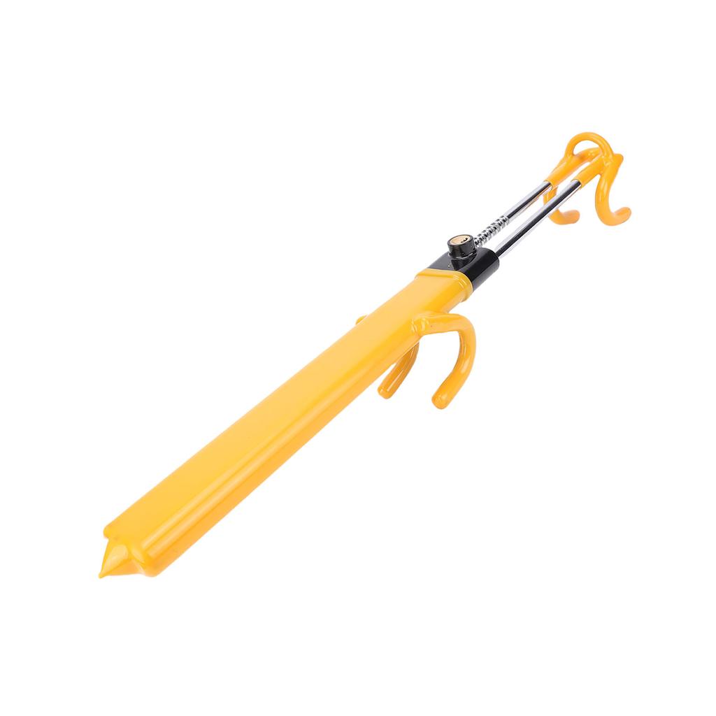 Double Hook Steering Wheel Lock with 2 Keys Adjustable Length Heavy Duty Anti Theft Car Device for Sedan SUV Pickup