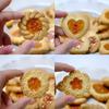 4-Piece Set Of Fruit Jam Sandwich Cookie Molds Day Love Flower Embossing Baking Tools Kitchen Supplies Back To School Essentials