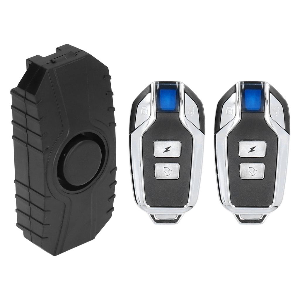 Bike Alarm Wireless Vibration Motion Sensor Waterproof Motorcycle Alarm Remote Electric Bicycle