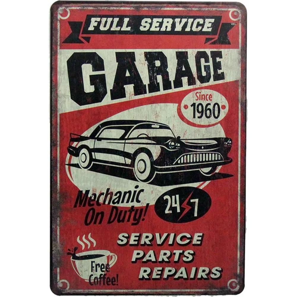 Retro Tin Art in European and American Industrial Style with Human Figures - Creative Wall Decor Paintings Ideal for Bars,