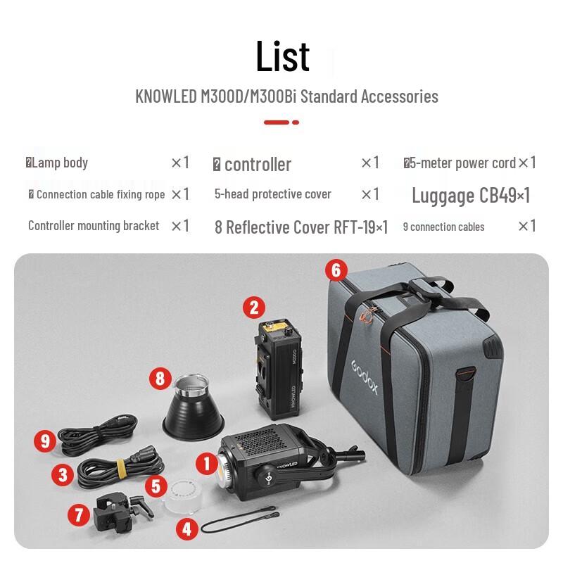 Godox M300D LED Video Light