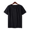 Men T-shirt Short Sleeves V Neck Slim M To 4XL Quick Dry Streetwear Solid Color Summer Casual Tee Shirt Top Sports Wear