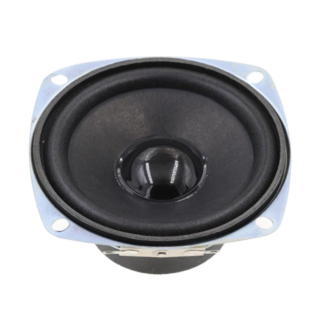 1pair 3Inch 4Ohm Audios Speaker Durability ABS Full Ranges Audios Speaker for Radio Intercom and Mini Speaker Systems