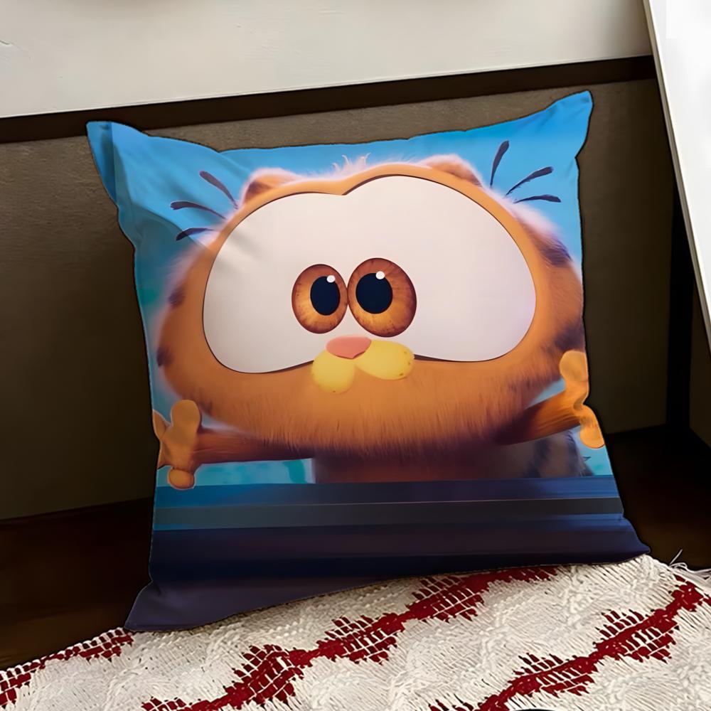 Garfield Cushion Cover Reversible Soft Durable Pillow Cover Home  Car MultiScene Use for Daily Comfort