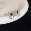 New Trendy Sweet and Cool Style Personalized Design Spider Stud Earrings, Silver Needle Niche Design Earrings Temperament Earrings