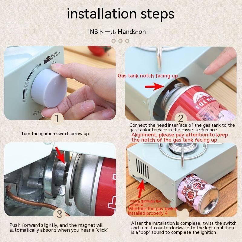 Портативная газовая плита для дикой природы — фото 3