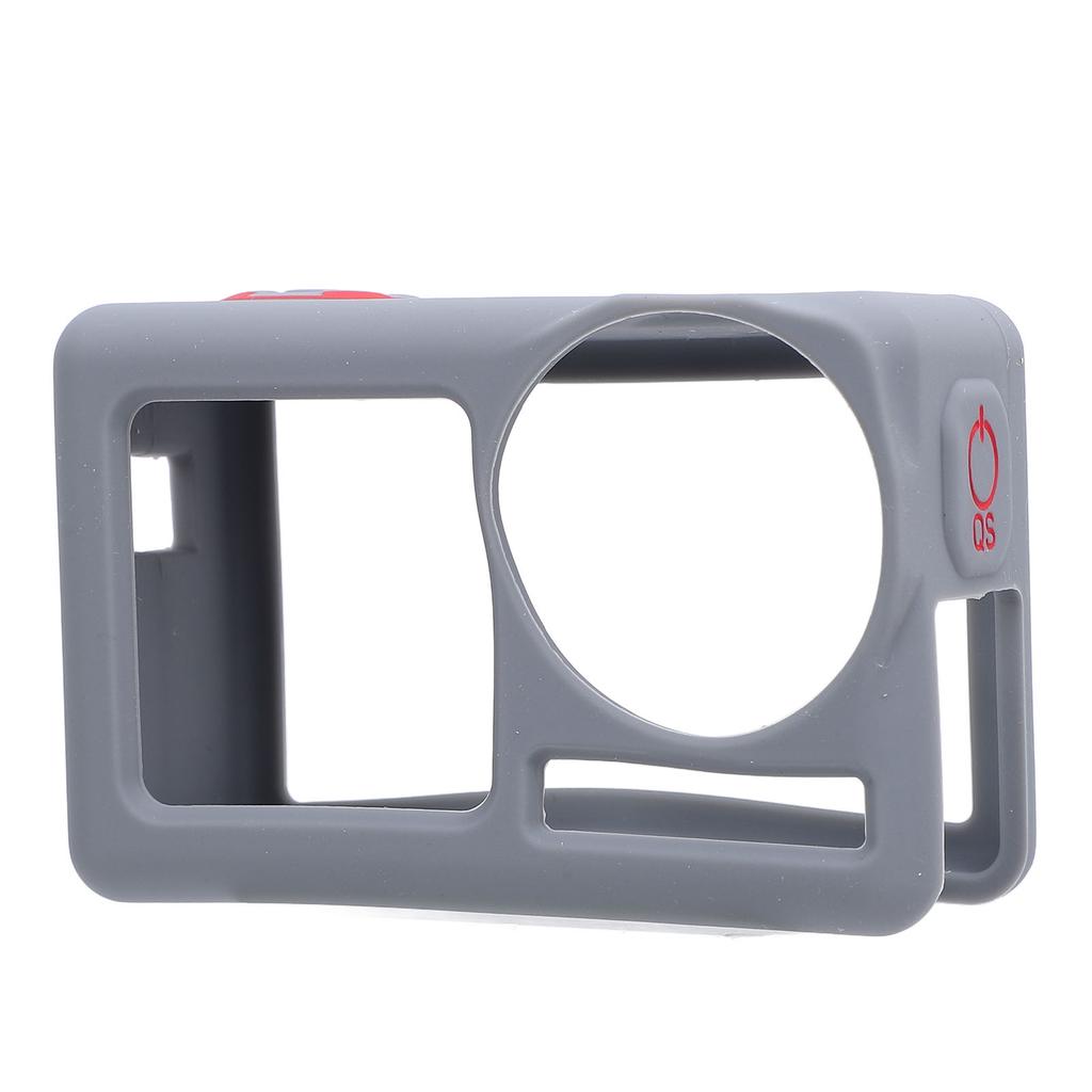 Silicone Protective Sleeve Cover for Action 5 Pro Anti Drop Camera Lens Protector Camera Accessories with Wrist Strap Anti Lost Rope