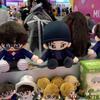 35cm Detective Conan Series Cotton Doll Official Sitting Posture Wow Dolls Plush Toys Collectible Gift Stuffed Pillow