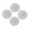 D Ring Patch Round Lightweight D Ring PVC Patch for Inflatable Boat Surfboard Stand Up Paddleboard 4pcs Gray