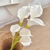 Yousheng Artificial Calla Lily Flower White Real Touch Fake Flower for Wedding Bride Shower Party Home Indoor Decoration