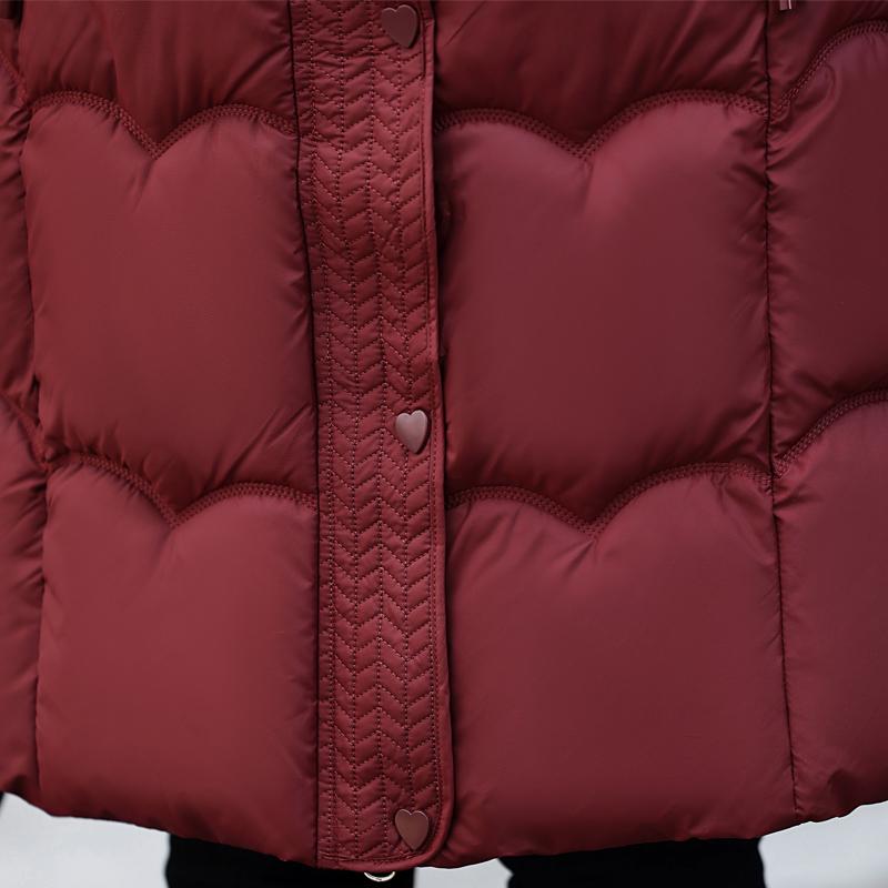 Fashion Woman Parkas Winter Long Coats Hooded Thick Warm Overcoat Women's Jackets