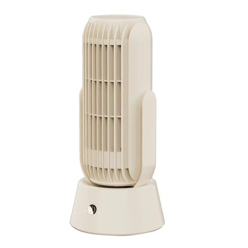 Portable PTC Ceramic Space Heater with Thermostat Electric Heater for Indoor Office, Desktop, and Home Use ,90° Head Shaking