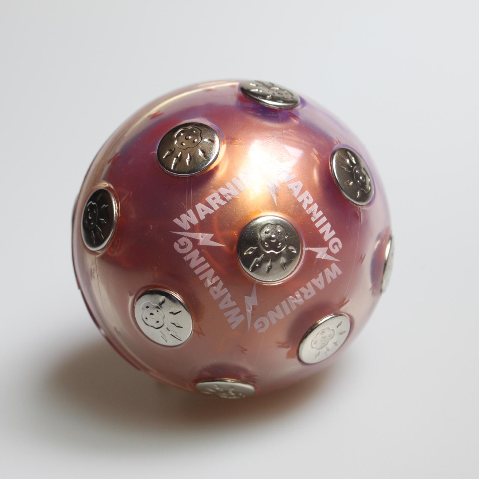 

Игра «Шоковый мяч», игрушки для снятия стресса, светящийся мяч, шокирующий игрушечный мяч, электрическая шокирующая игра для вечеринок, приключения, забавный новинка, подарок для детей и взрослых синий/золотистый