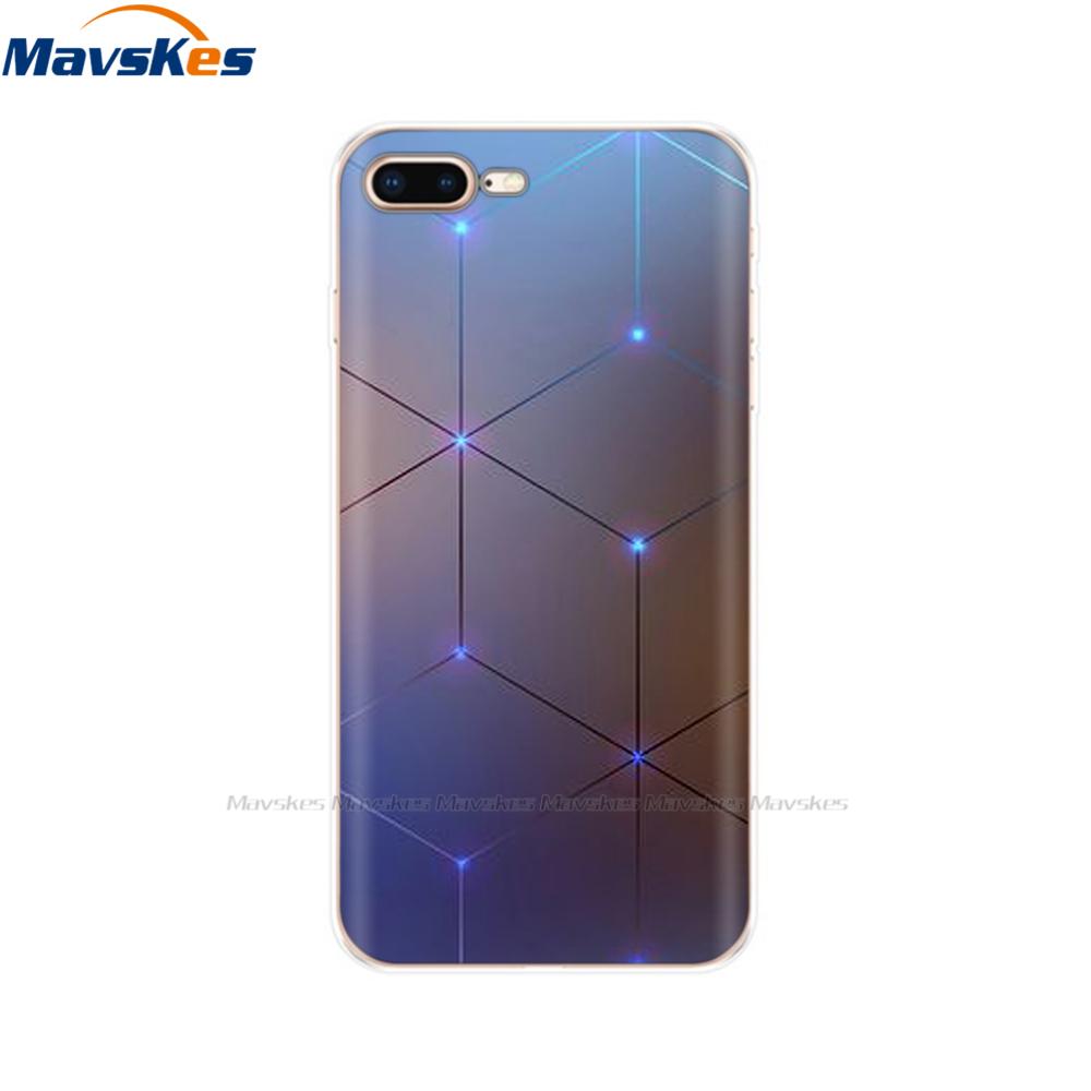 soft Case For iphone 8 plus Cases Cover Silicone Shell Cover For Apple iPhone 6s 6 plus 7plus Funda coque etui bumper colorful