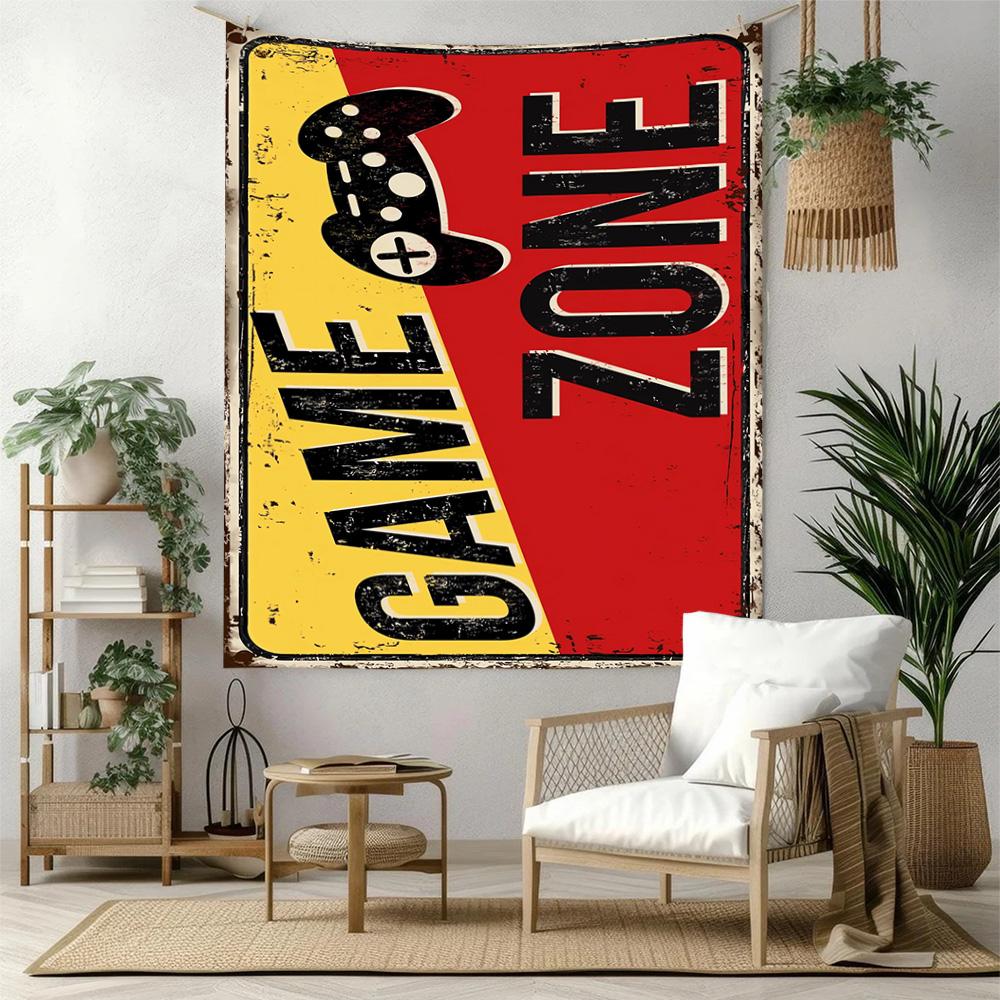 Gamepad Wall Decor Tapestry Art For Pet Memorial Birthdaywedding Party Backdrop Family Gift