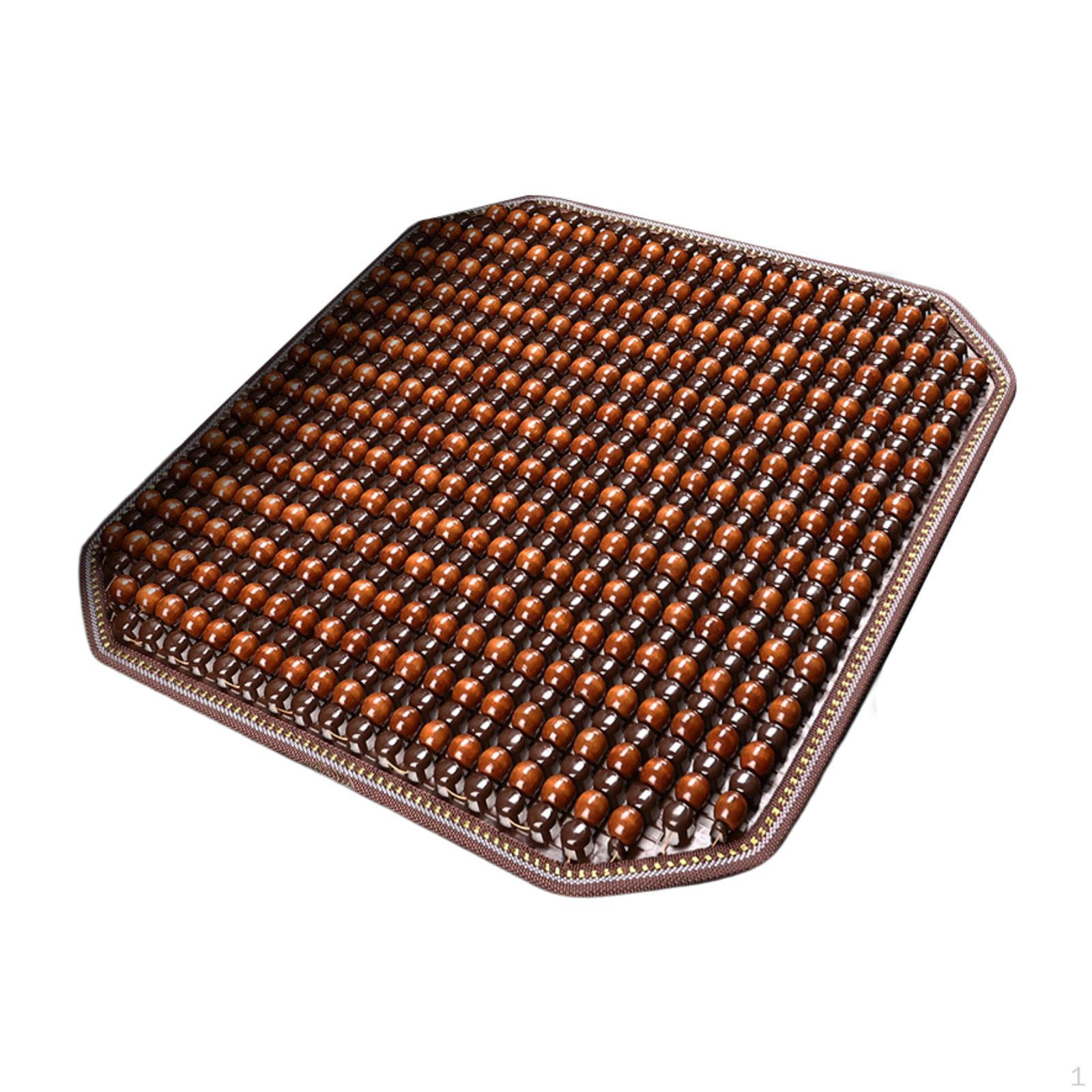 

Cover with Wooden Beads for Comfort коричневый