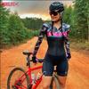 Nuova Tuta da Ciclismo Bicicletta Triathlon Monkey Riding Wear Maglia da Ciclismo da Donna per Esterno Set da Ciclismo Monopezzo Roupa Ciclismo