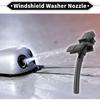2 Pcs Windshield Washer Nozzle Compatible for Ford for Ranger 2014-2023, ABS Black Front Windshield Spray Nozzles Wiper Spray Washer Jet
