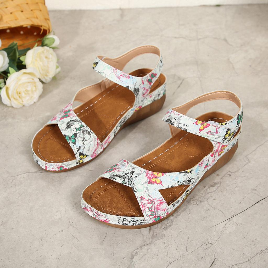 Summer Women Shoes Sandals Elegant Walking Shoes Beach Ladies Shoes Wedge Women's Sandals Non-Slip Footwear Sandal Women Female