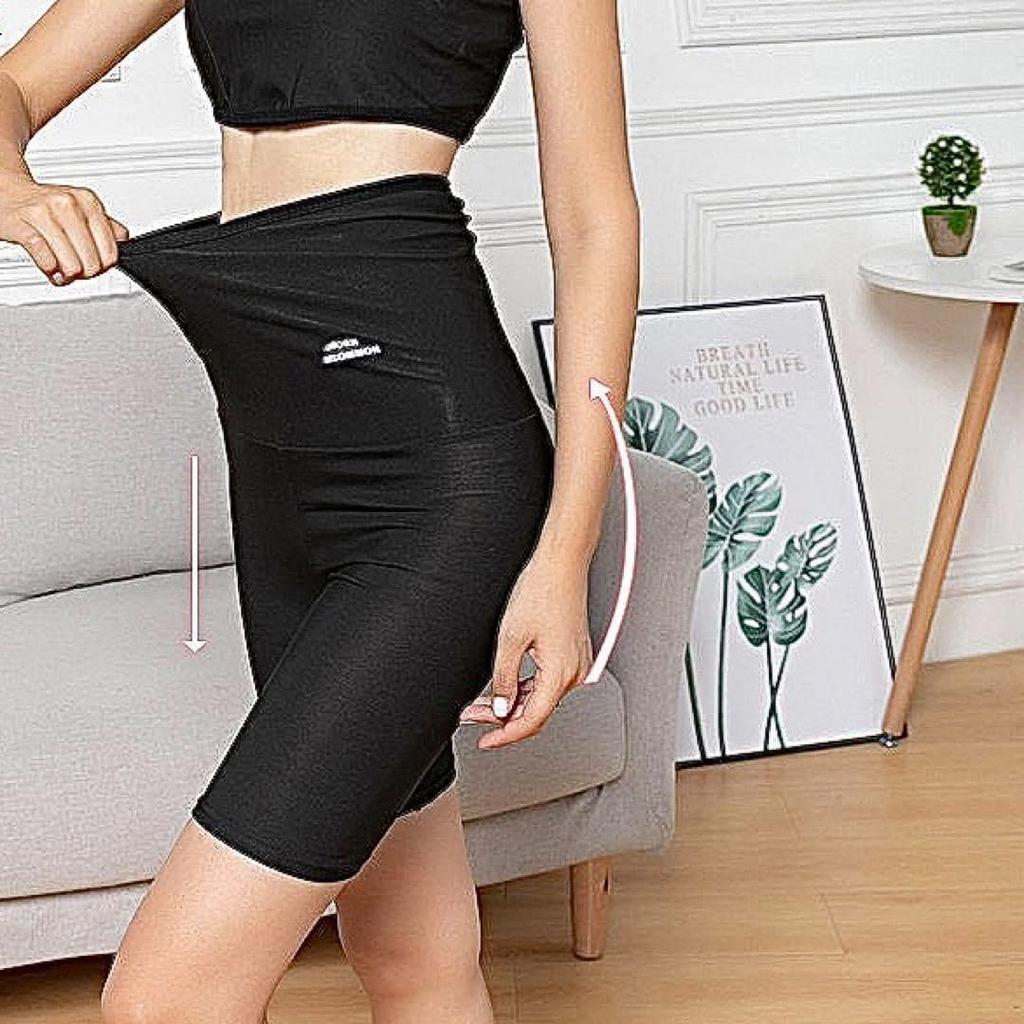 [mistero] [L/XL] Super sweating women's half-length sauna pants, spats, leggings,