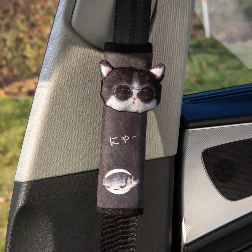 3D Husky Car Pillow: Trendy Neck Pillow for All Seasons