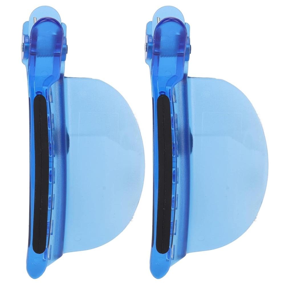 1/2PCS Heat Insulation Sectioning Clips Blue Hair Clips  for Wig Extension Hair Highlighting