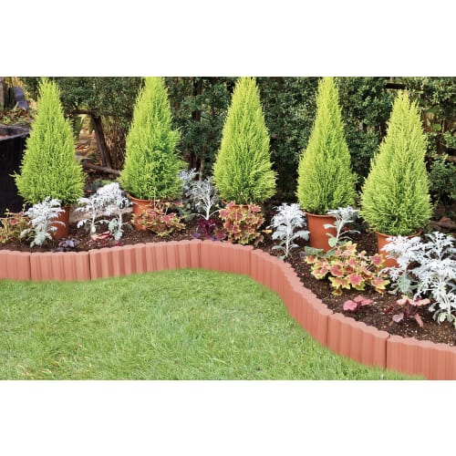 Takagi Block Fence Brown 10 Pieces