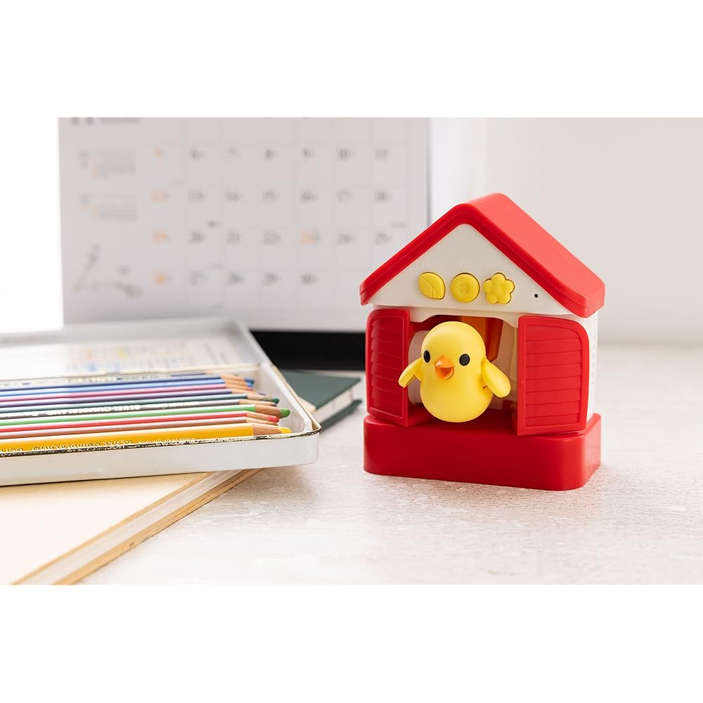 Takara Tomy Arts Talking Pigeon Clock Alarm Function Snooze 3-Minute Timer Time Announcement Clock
