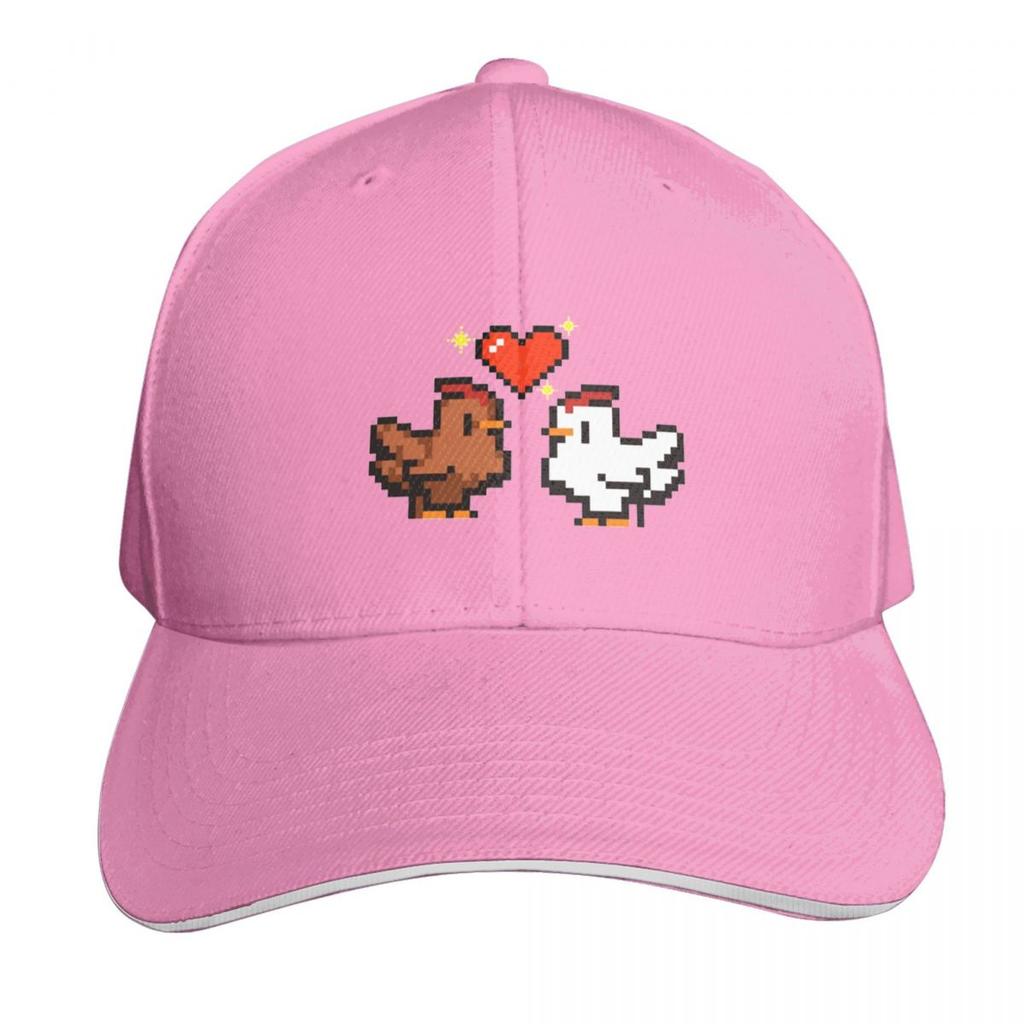 Stardew Valley Pixel Cow Game Cap Fashion Casual Baseball Caps Adjustable Hat Hip Hop Summer Unisex Baseball Hats