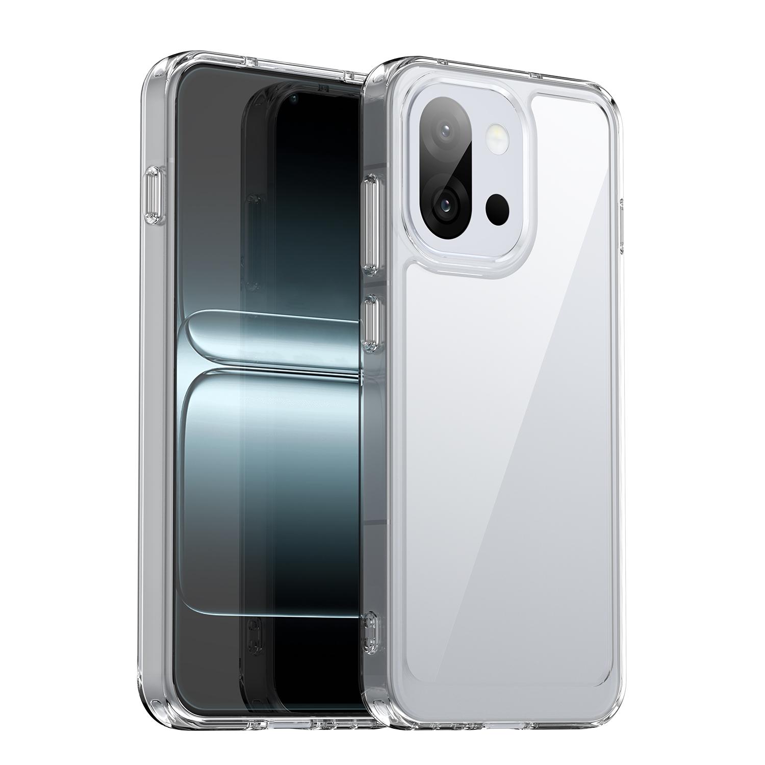 

For OnePlus 13T 5G/13s 5G Case TPU+Acrylic Protective Clear Phone Cover Transparent