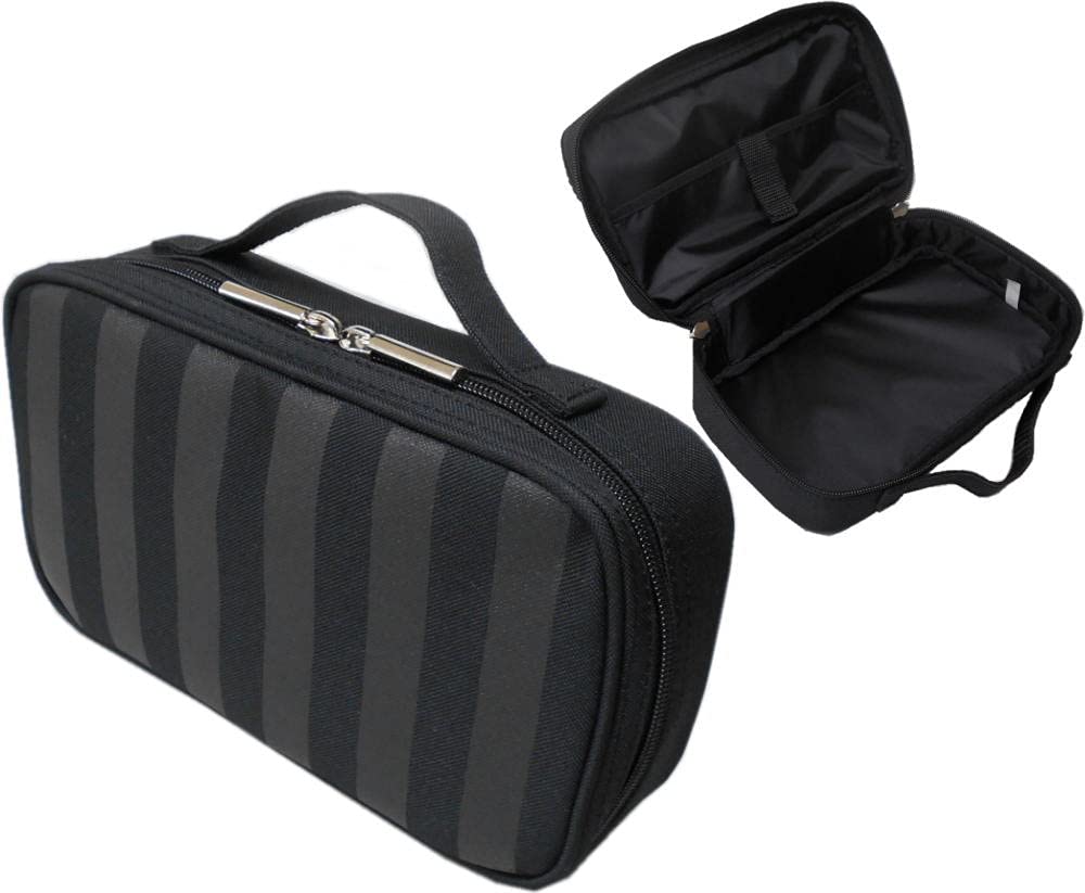 

Black Striped Sewing Bag, Single Item, Elementary School Home Economics, Simple Black