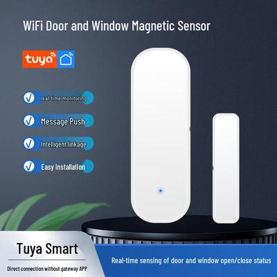 Tuya Doodle Smarter WiFi Tür- und Fenstersensor mit Alexa-fähigem PIR-Alarm