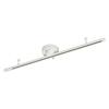 Ohm Electric ORL-C100AW 06-5015 1m White Ceiling Mount Lighting Duct Rail