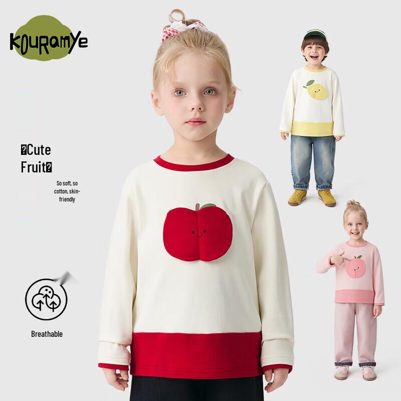

Unisex Kids Cartoon Fruit Pullover Sweatshirt 110