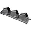 Universal Heavy Duty Racing Sport Meter Gauge Pillar Mount Pod Holder Bracket Gauge Holder (Three Hole)