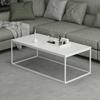 TİGER COFFEE TABLE WHITE (WITH WHITE LEGS)