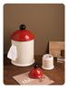 Beihanmei Ceramic Toothpick Holder & Swab Jar: Cute, Creative Storage for Living/Dining Room.