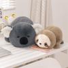 Flip Plush Toys Stuffed Animals Kawaii Panda Raccoon Dinosaur Koala Transform Dolls Creative Birthday Christmas Gifts Girls Kids