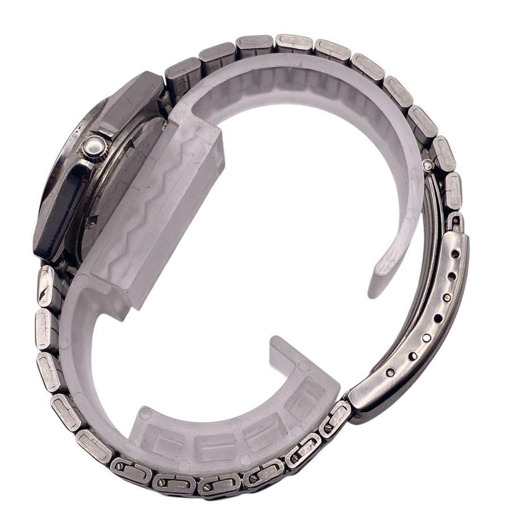 [USED] SEIKO Silver Wave Date Silver Women's Watch 889