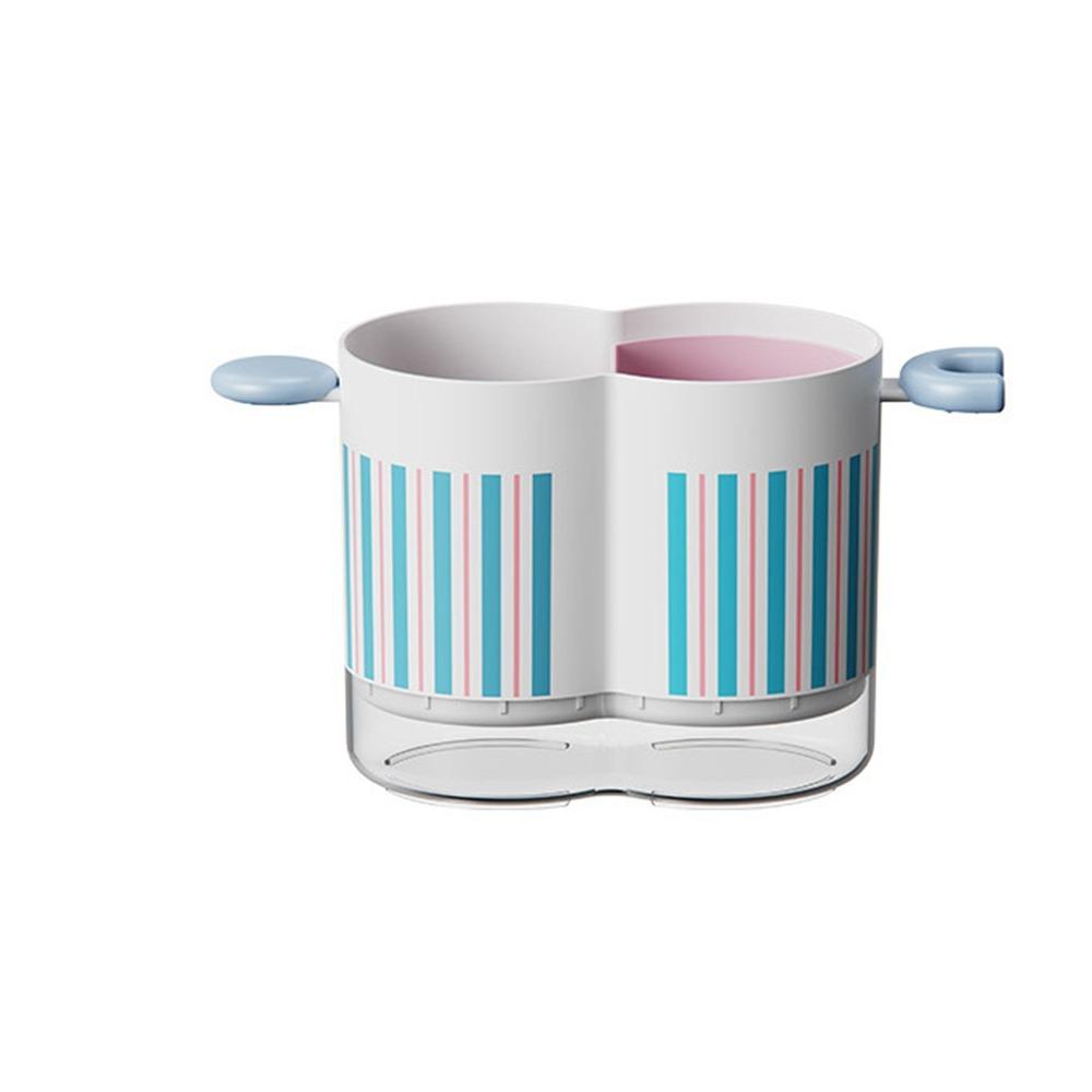 Odnímatelný úložný box na hůlky Plastový odkapávač na nádobí pro domácnost