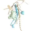 Miu Custom Animal Keychain Pu Material Heart Bow Pendant For Fashion Accessories