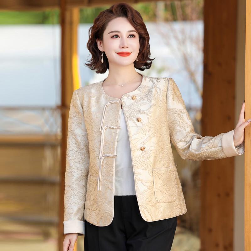 YUZHAOLIN Women's Petite New Chinese Style Spring Jacket