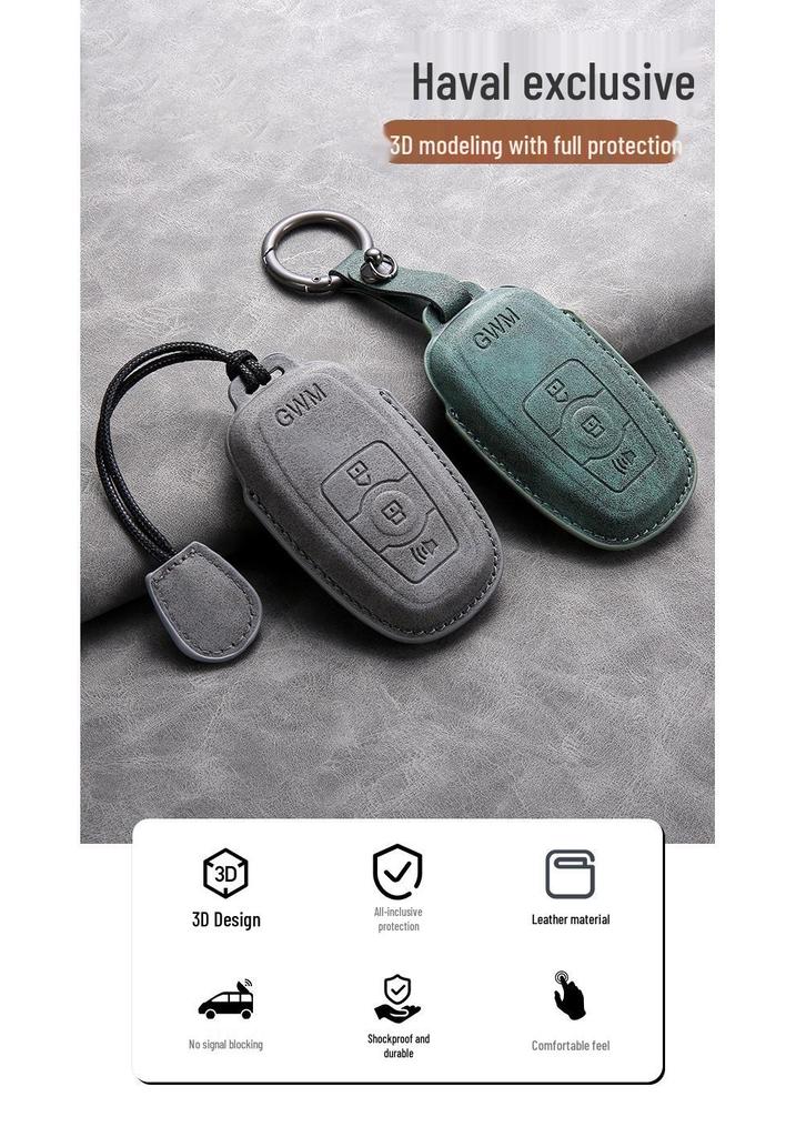 Great Wall Haval Key Covers for H6 Coupe/H2S, H4/H7/H9, Big Dog M6, F5/F7 (dropshipping available).