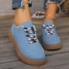 Canvas Shoes Women's 2025 Spring and Summer New Platform Casual Board Shoes